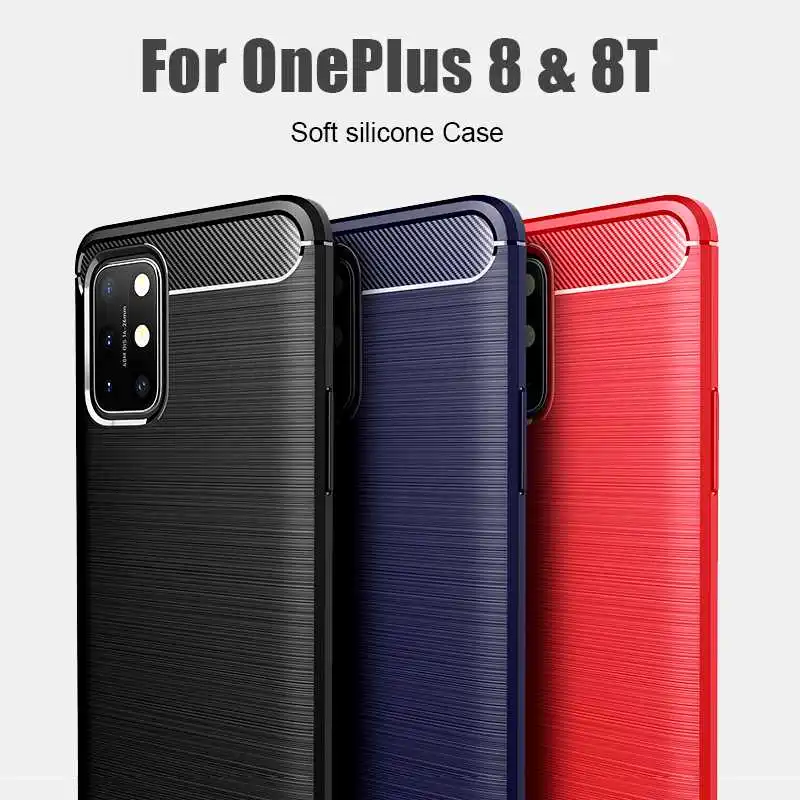 

Joomer Shockproof Soft Case For OnePlus 8T 8 Pro Phone Case Cover