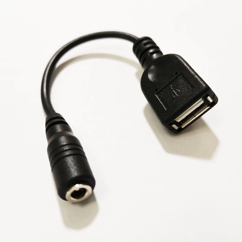 NCHTEK DC 4 0x1 7 мм Женский Разъем PSP к USB A питания Соединительный кабель