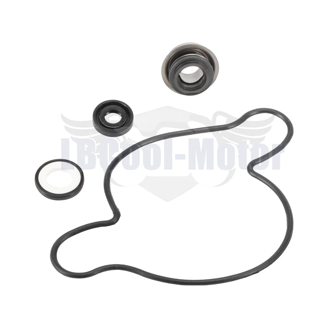 

Комплект уплотнений водяного насоса для SUZUKI TL1000 1997-2003 DL1000 2003-2019 SV1000 2003-2007 17435-02F00, прокладка крыльчатки, уплотнительные кольца