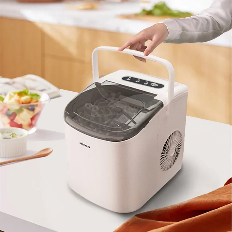 

Ice Making Machine Commercial Household Small Intelligent Mini Automatic Round Ice Making Machine