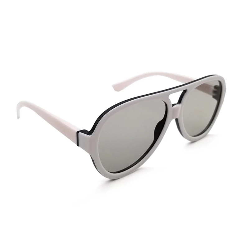 

Поляризованные пассивные 3D-очки Стереоскопические очки с линзами для близорукости Удобная оправа линз для кинотеатров формата