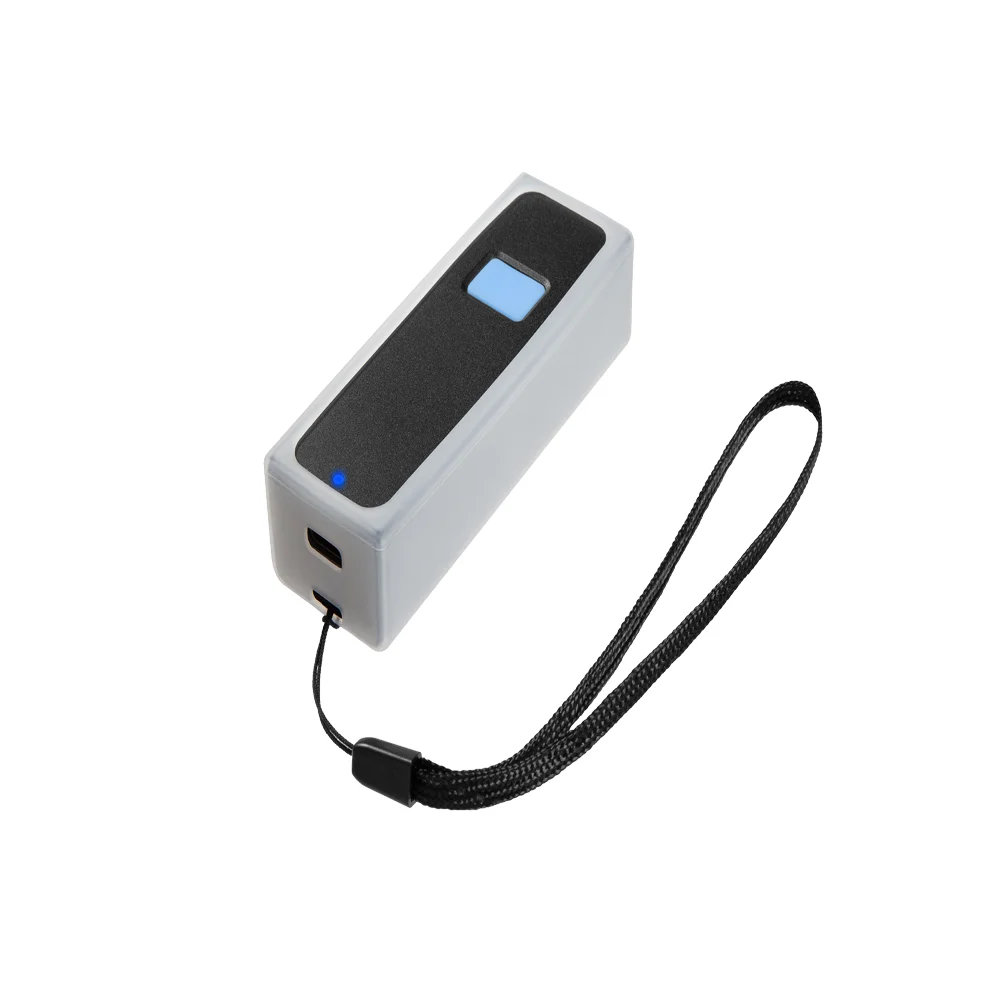 

Wireless Or Bluetooth Multi-mode 2D Barcode Scanner With Anti-drop Bracelet USB USB COM Port