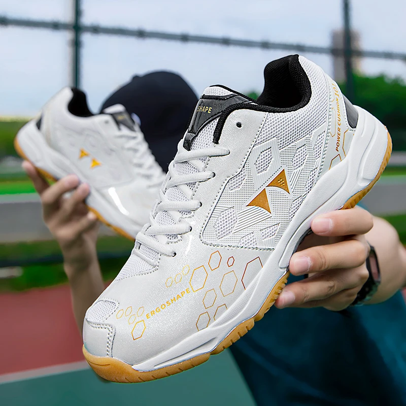 

2023 Summer New Badminton Shoes for Men Professional Badminton Sneakers Women Training Sport Shoes Breathable Outdoor Sneakers