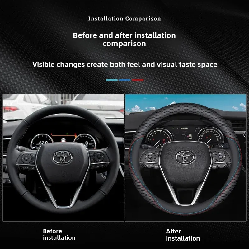 Toyota Steering Wheel Cover Carrolla Raven Lingkai Meirui Asia Dragon Han Lan Da Zhi Xiu RAV4 Racing Snapdragon
