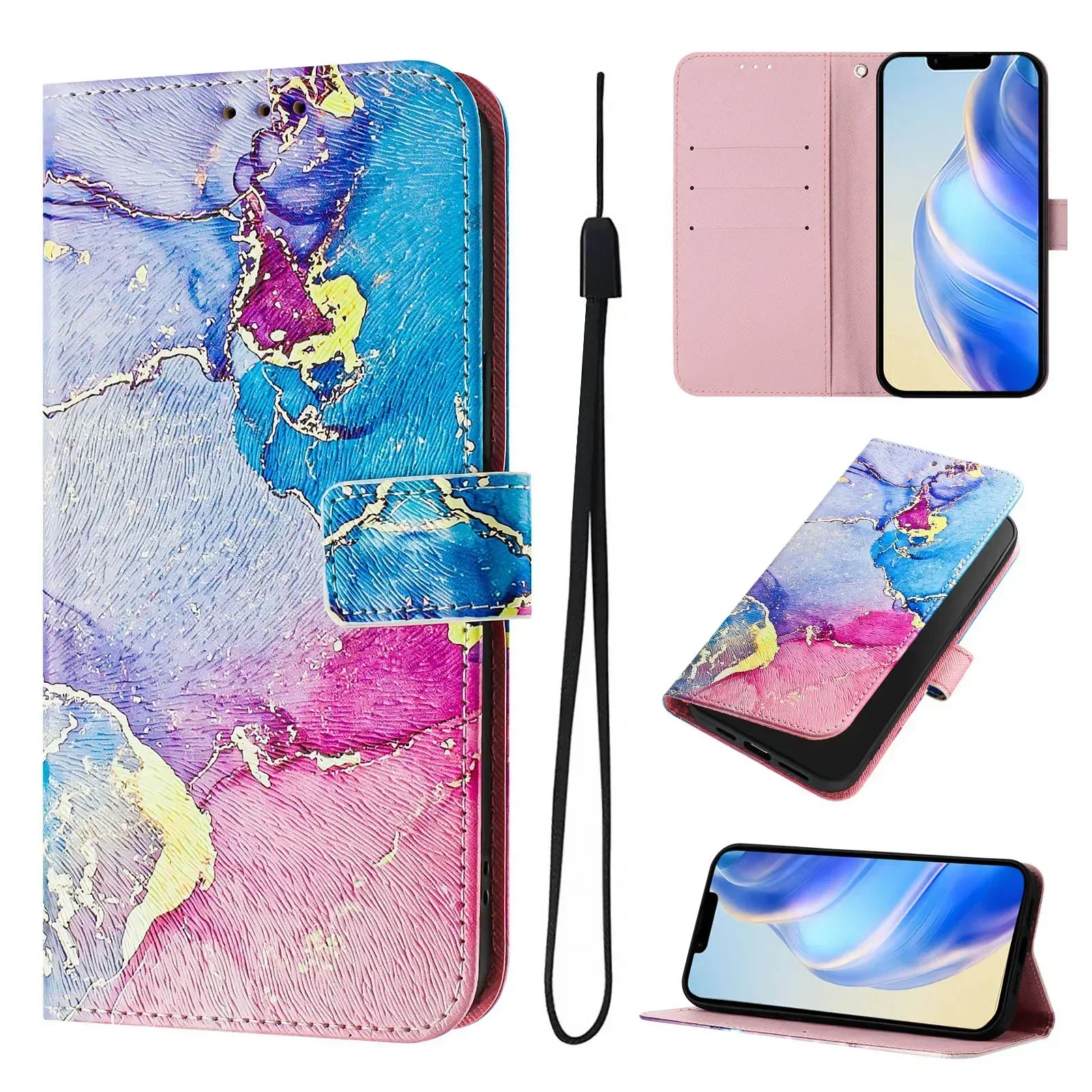 Чехол для телефона Sunjolly с узором 18 OPPO Realme 10T 10S GT Neo 3T C33 C55 Narzo N55 C20 C11 C21 цветной