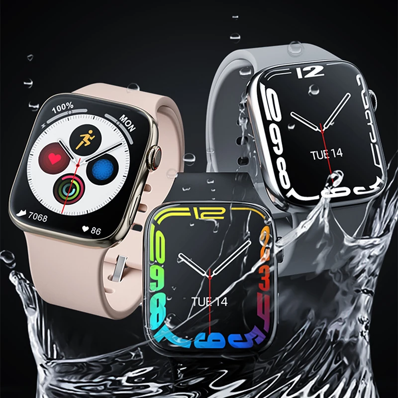 

Смарт-часы Z8 Series 8, 45 мм, 1,98 дюйма, NFC, ЭКГ, водостойкие IP68