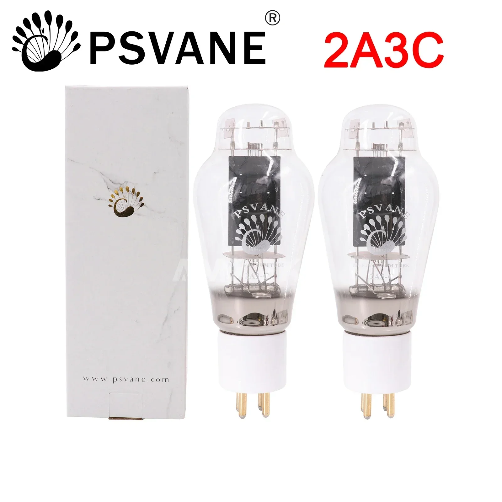 PSVANE 2A3C Вакуумная трубка Замена 2A3 2A3B Карбоновая пластина Винтаж HIFI AUDIO TUBE AMP