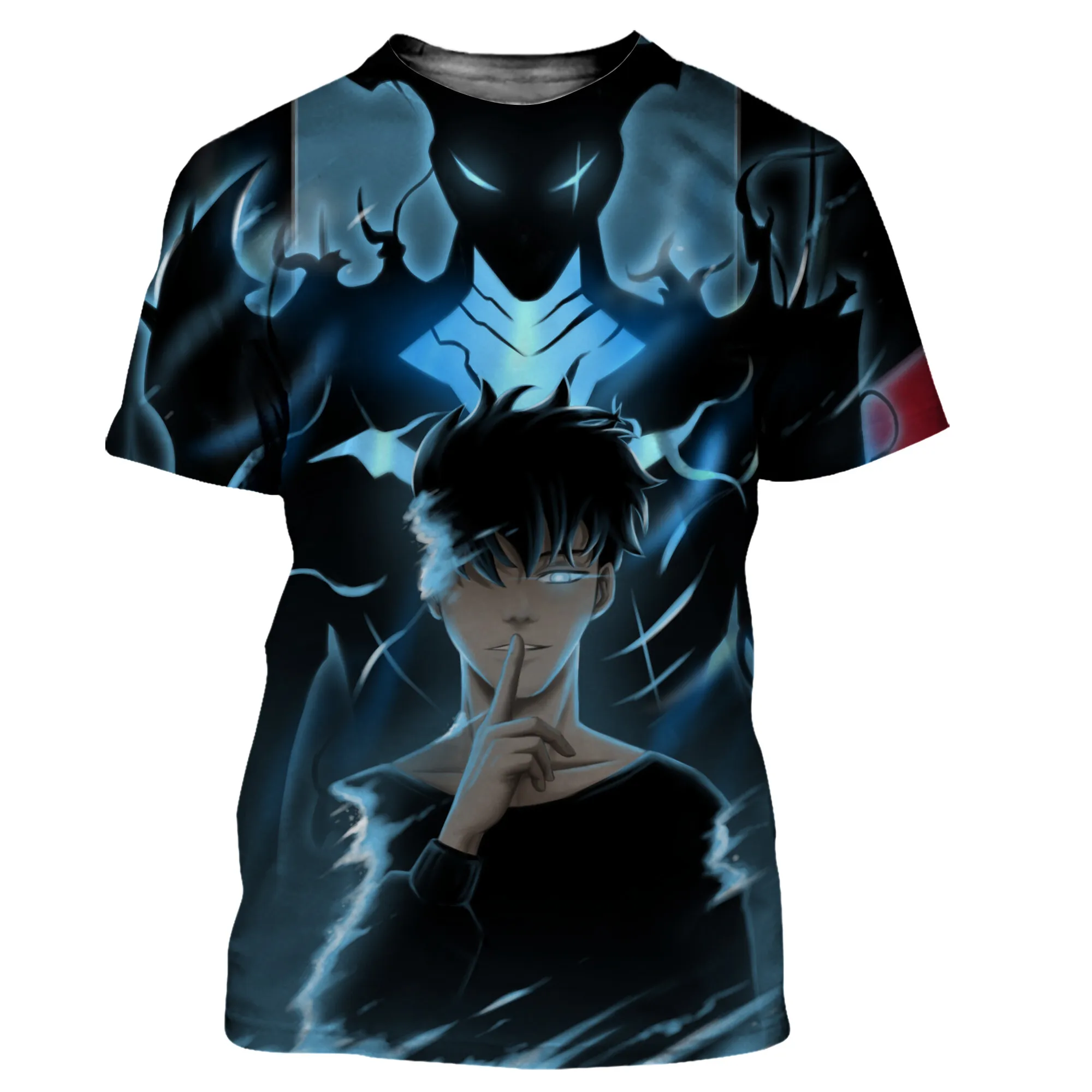 

New Fashion Solo Leveling Men/women Round Neck Short Sleeve T-Shirt 3D Printed T-shirts Solo Leveling T Shirt
