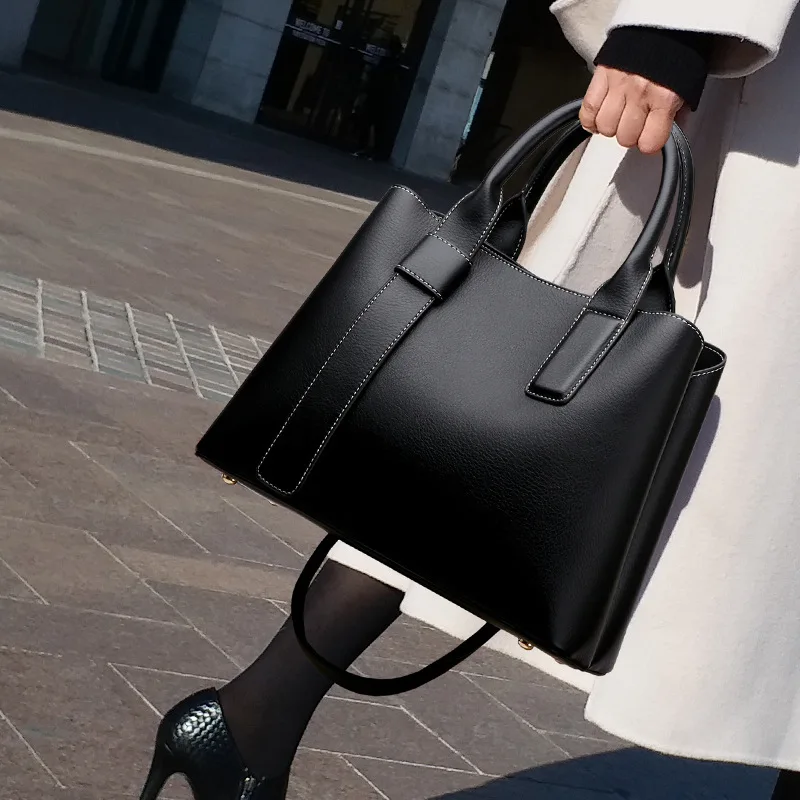 Fashion Women's Shoulder Strap Handbag High Quality Top Handle Bags Black Shoulder Bag Fashion Hand Bag 2022 New Luxury Handbags