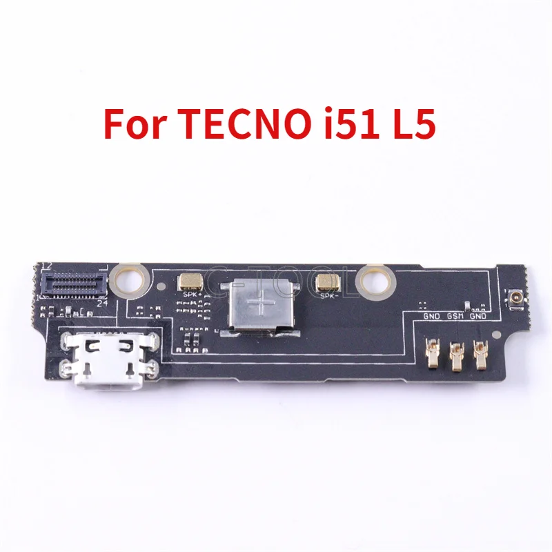

1PC Original Charging Port USB Charger Dock Board Flex For TECNO i51 L5 NFC Dock Connector Microphone Board Flex Cable