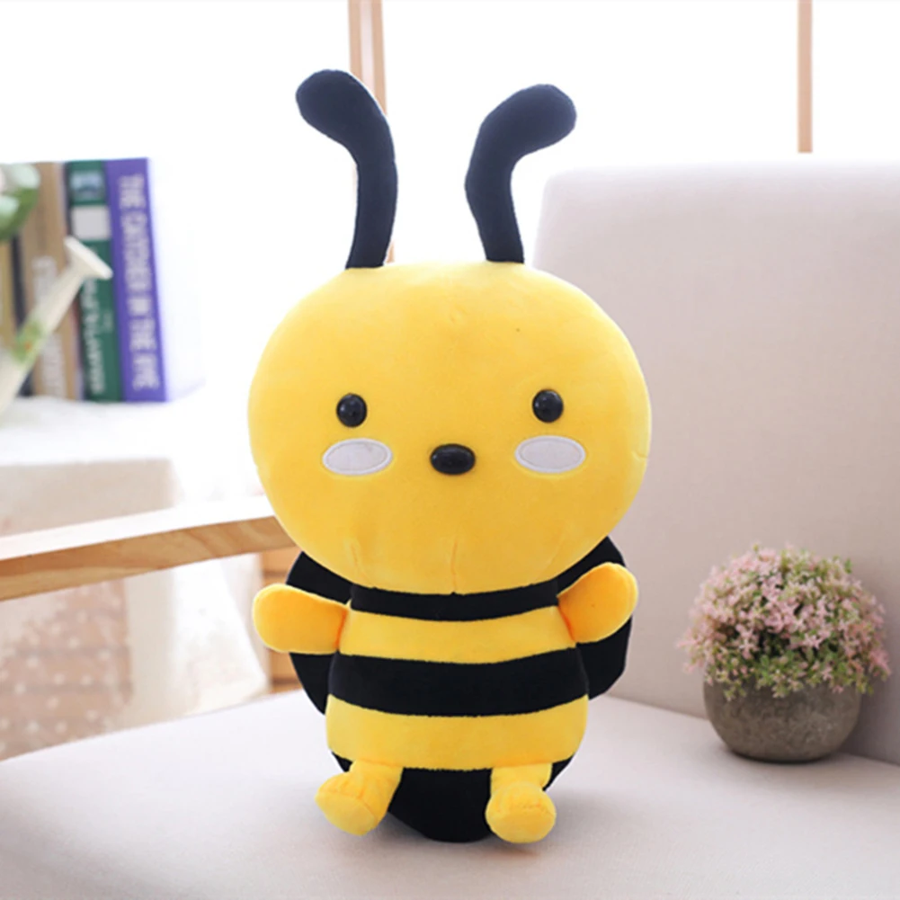 

20CM Cute Animals Plush Toys Dolls Little Bee Doll Stuffed Soft Insect Doll For Children Girls Baby Toys Lovely Kids Sleep Doll