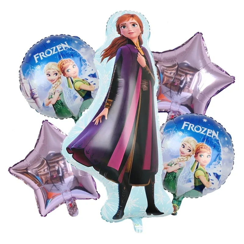 Набор воздушных шаров из мультфильма Снежная принцесса