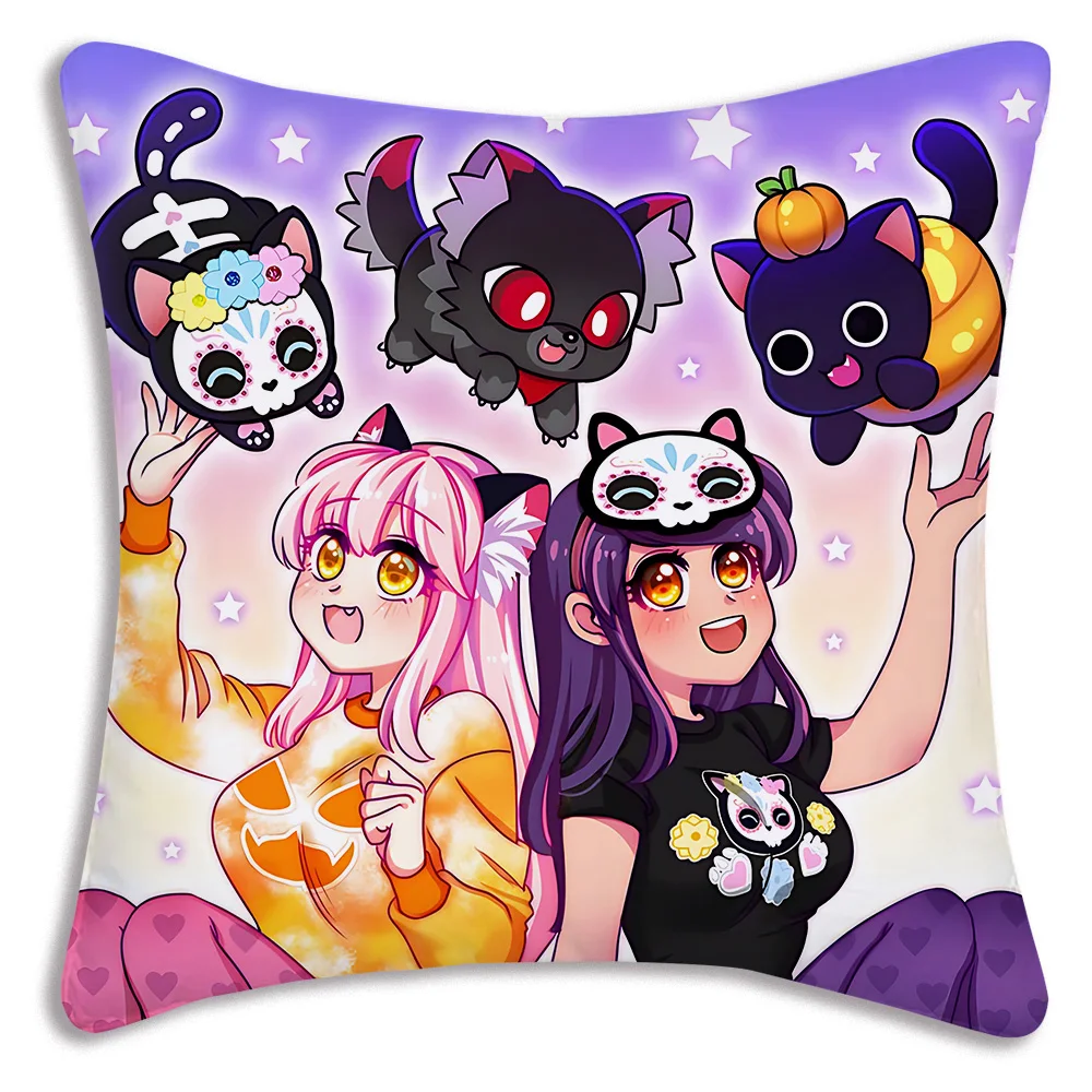Наволочки с героями мультфильмов аниме A-AphmauS диван декоративный домашний