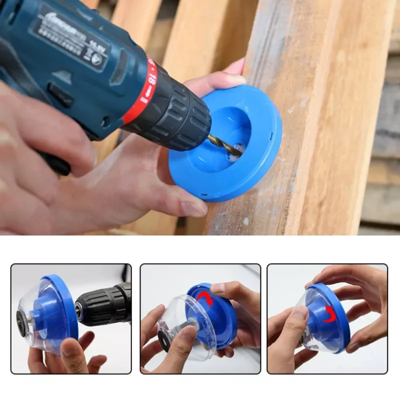 

Electric Drill Dust Cover Ash Bowl Impact Hammer Drill Dust Collector Power Tools for Home Reusable Drilling Accessory