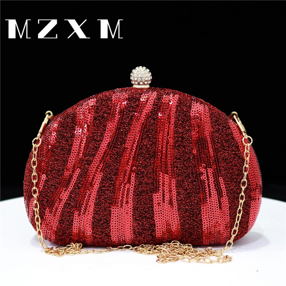 

Новый Кошелек, модная однотонная вечерняя сумка с блестками, роскошная женская сумочка в форме ракушки для свадьбы, вечеринки, выпускного вечера