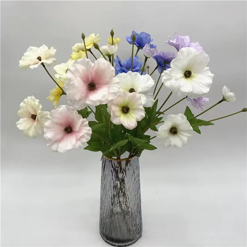 

High Quality Butterfly Peony Simulation Flowers Artificial Fake Flower for Wedding Bride Home Garden Decoration