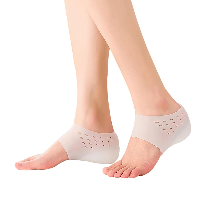 Силиконовые невидимые внутренние стельки для подъема увеличивающие носки
