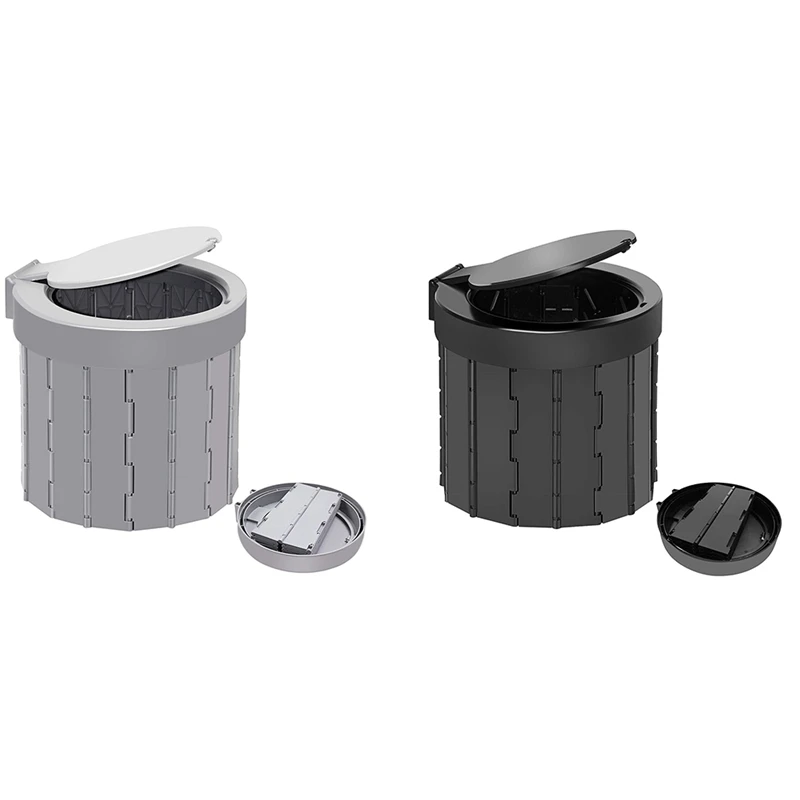 

Portable Folding Toilet Travel Toilet Car Toilet Bucket Toilet Seat With Cover For Camping/Boat/Hiking/Beach