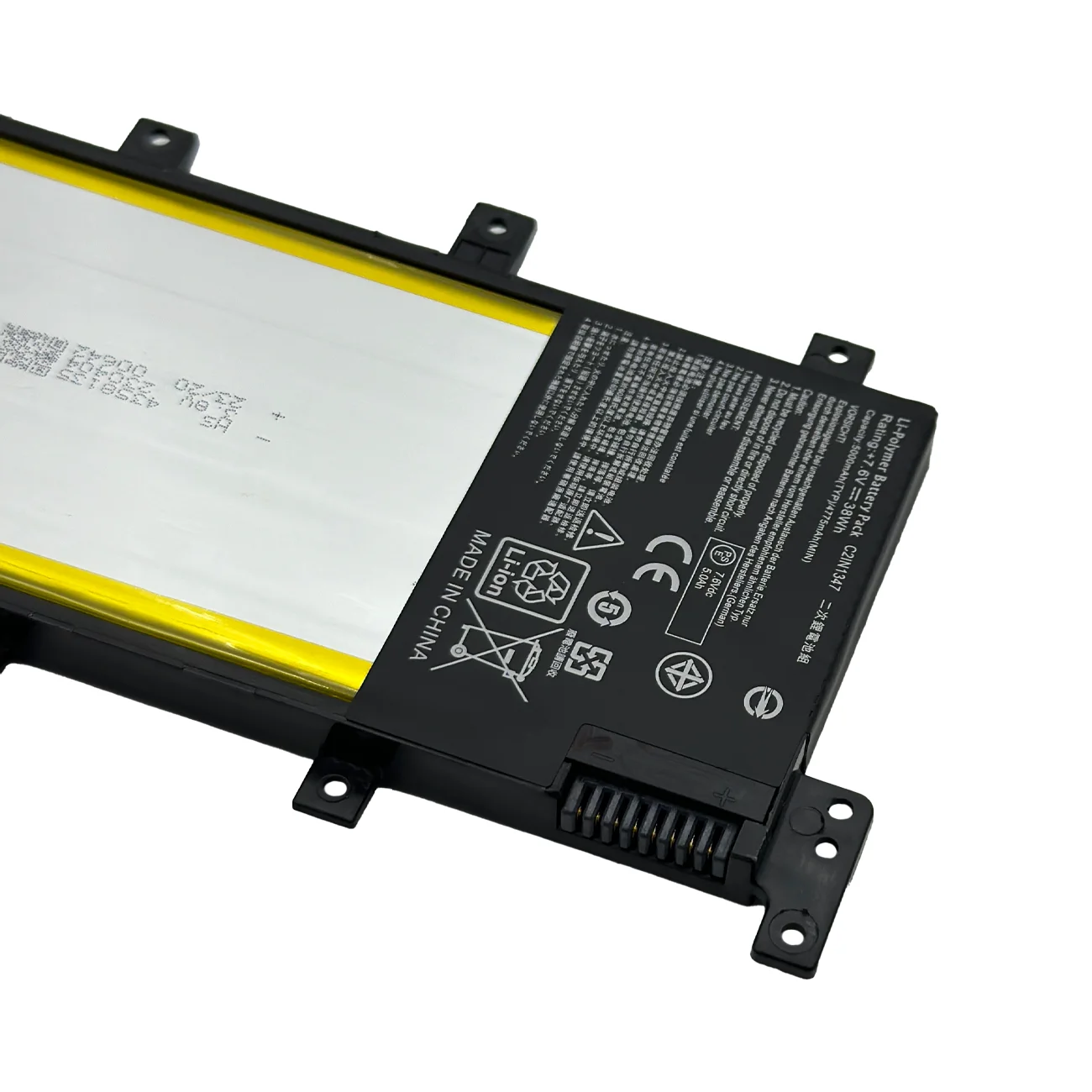 C21N1347 Аккумулятор для ноутбука ASUS K555L F555L A555L X555L X555M F554L X554L VM590L VM590M FL5500L W519L W509L R556L R557L