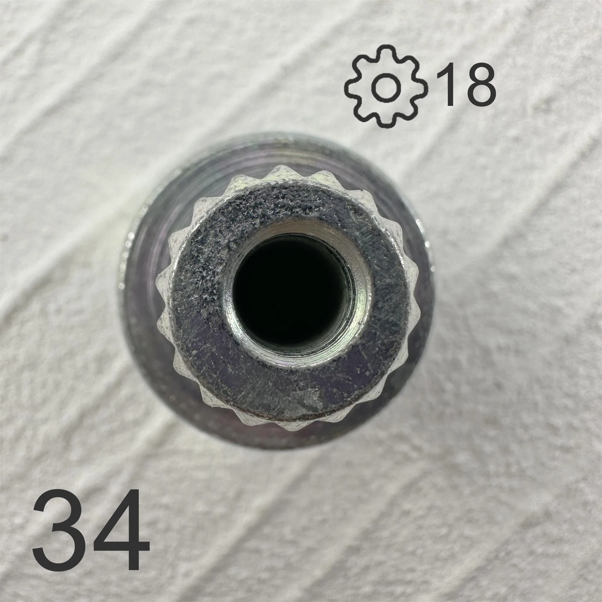 

Болт BOSS 1 шт. #13 зубьев-#23 зубьев, Противоугонный Колесный болт, блокировочный ключ, адаптер для BMW 13 5 6 7 серии Mini X1 X2 X3X4 X5 X6