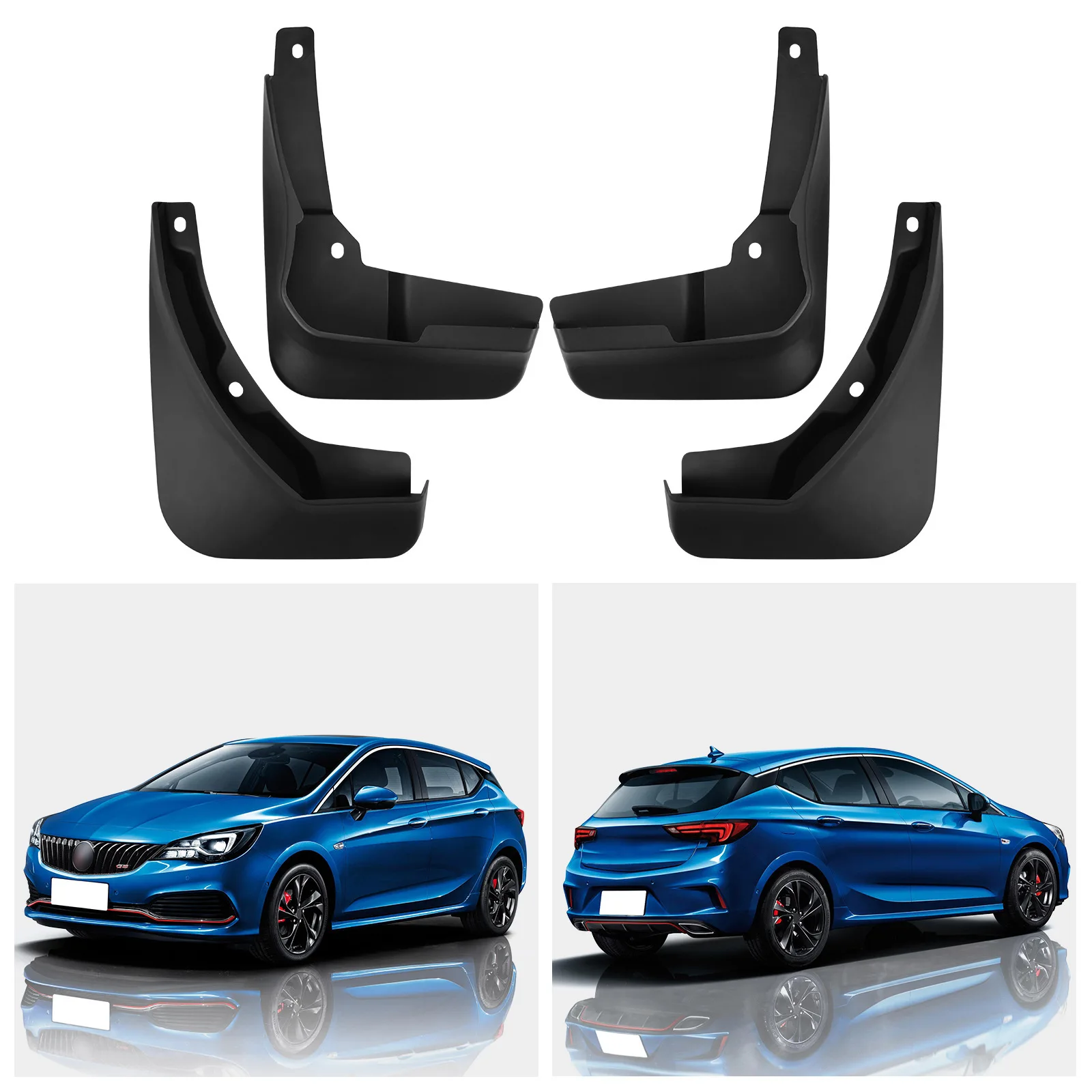 Фото Для Opel Vauxhall Holden Astra K GSI OPC 2016: брызговики Vauxhall GS №3