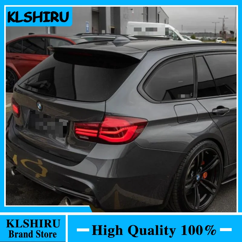 Фото Карбоновый спойлер-«утиный хвост» для BMW F31 3 серии Touring Wagon 320i (2013-2018), оптовая продажа, заднее крыло на крышку багажника №1