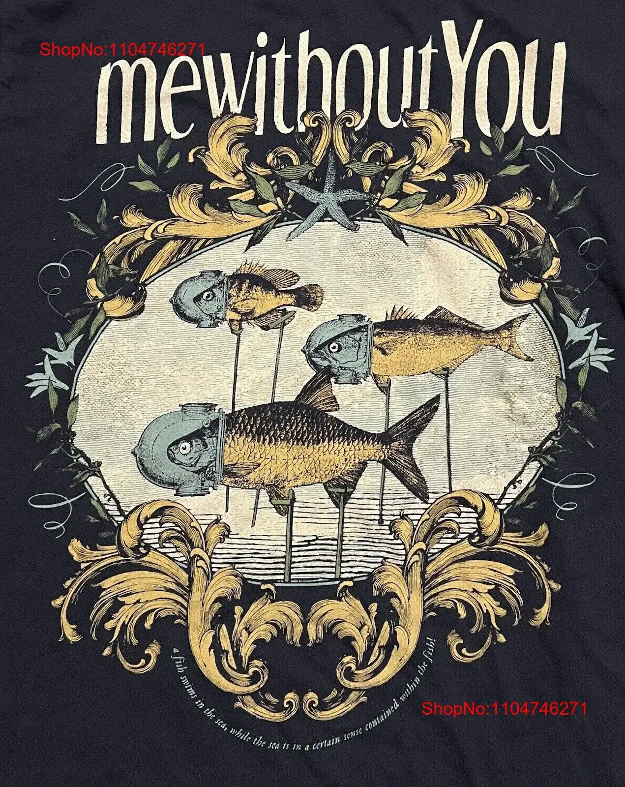 Фото Mewithoutyou EMO Punk Футболка 100, хлопок, винтажная стильная, слегка уличная одежда, повседневная растянутая универсальная дизайнерская одежда №1