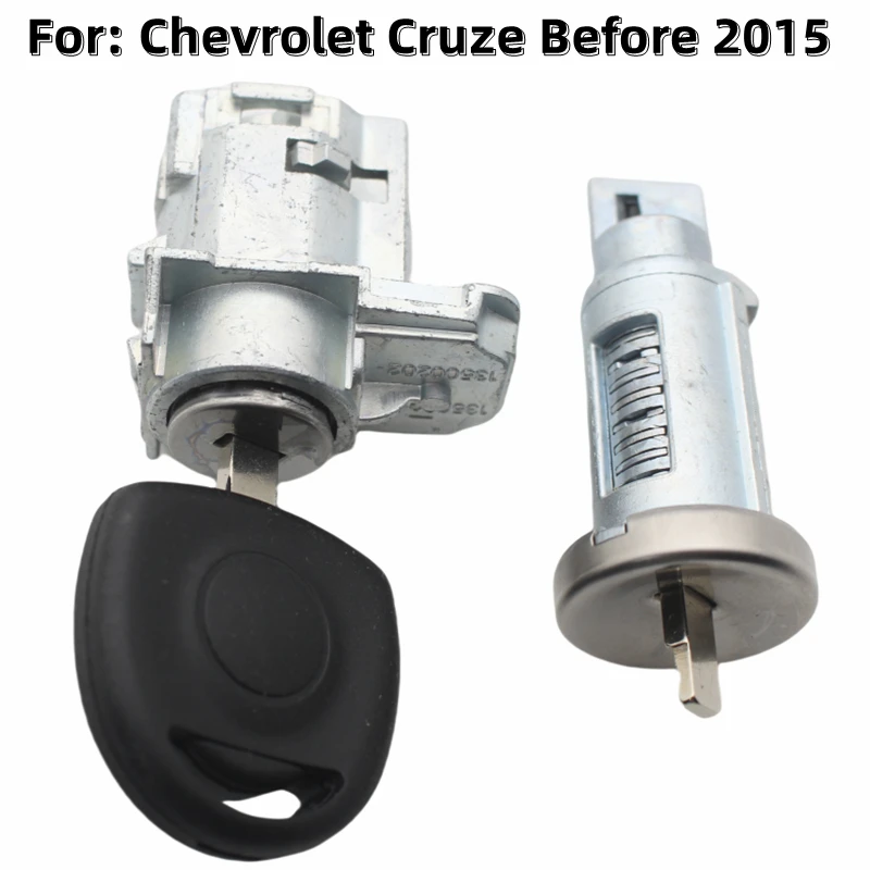 

XIEAILI OEM Полный комплект цилиндра дверного замка для Chevrolet Cruze до 2015 года с 1 шт. ключом, замок зажигания, левый дверной замок S732
