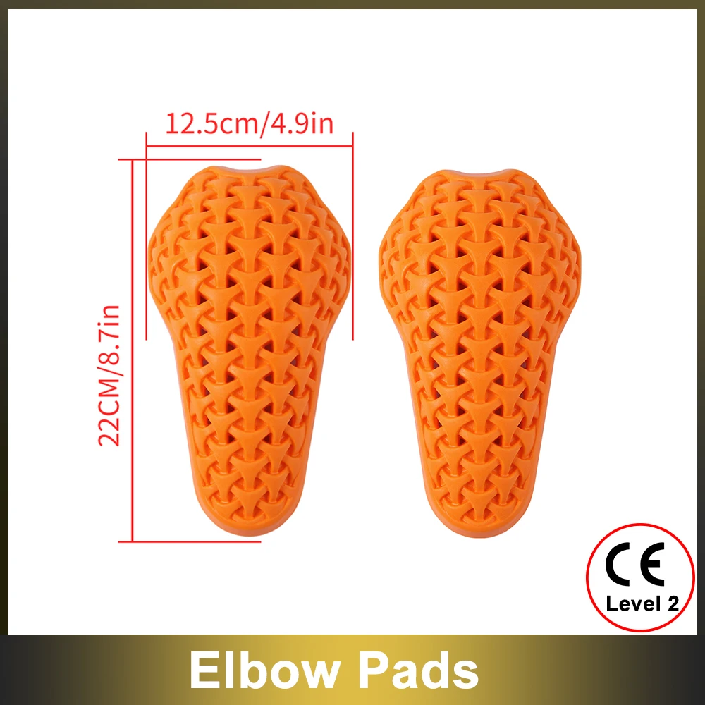 

WOSAWE мотоциклетная велосипедная защита на плечи, налокотники, наколенники, дышащая куртка для мотокросса, защитное снаряжение, уровень CE 2
