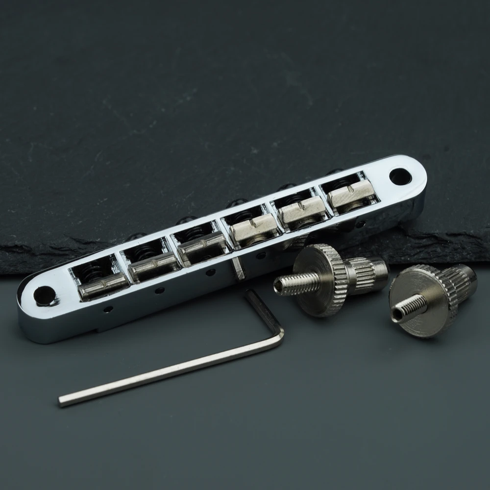 Wilkinson WOGB1 Tune-a-Matic и Go-To Style Bridge из нержавеющей стали для электрогитары LP SG
