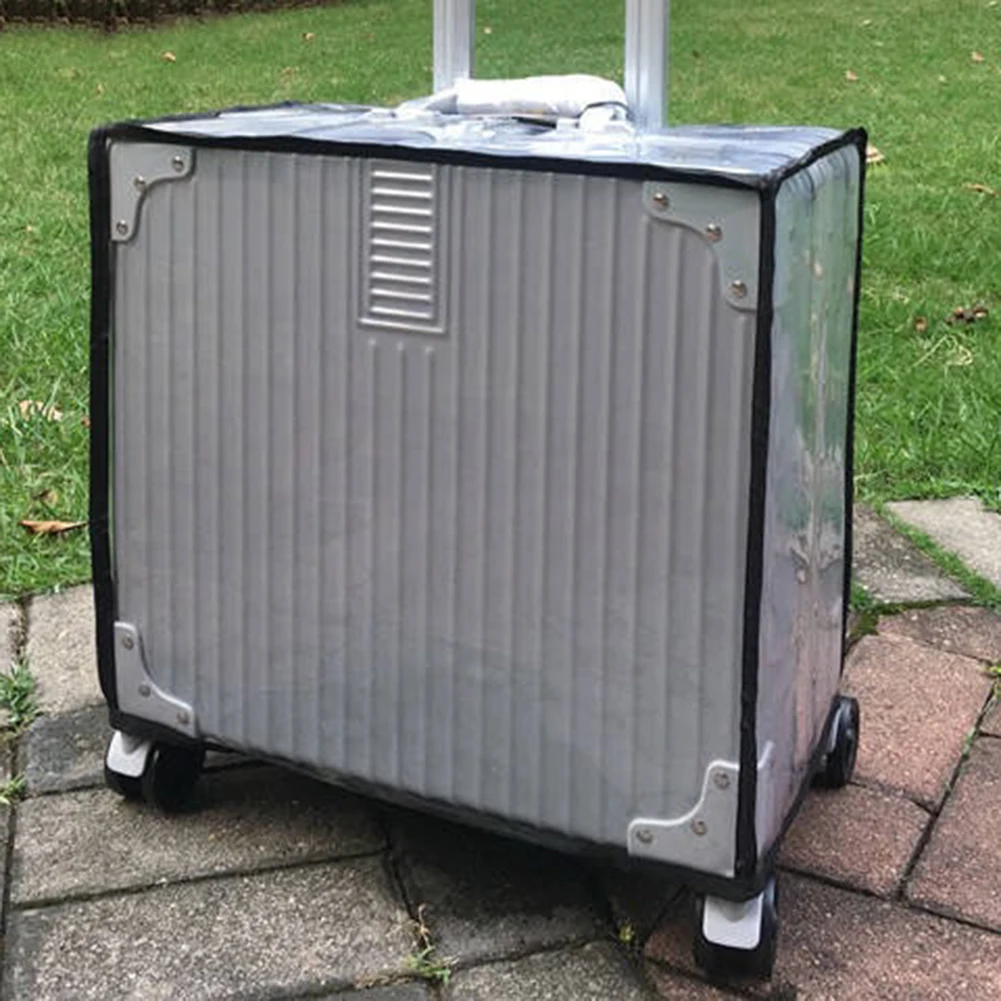 Прозрачный чехол для чемодана 18-30 дюймов защитный из ПВХ устойчивый к царапинам