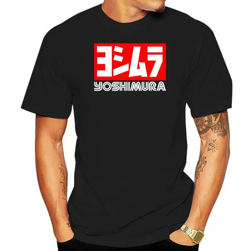 

Yoshimura Japan Men's Tees S To 5XL Black T Shirt Short Sleeves New Fashion T-Shirt Men Clothing Letter Top Tee sbz6149