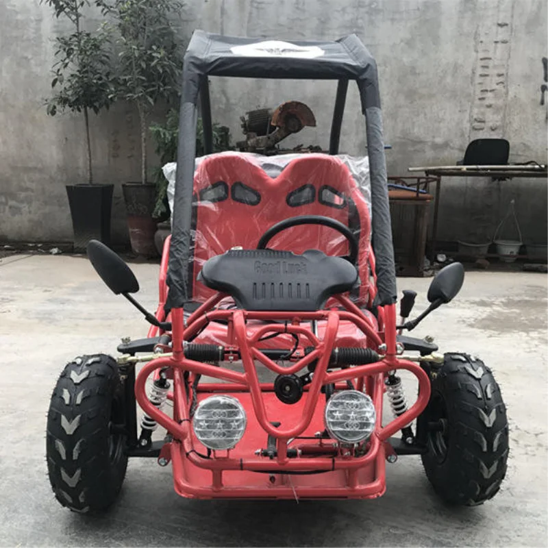 

China Import 250cc adultS go kart engine Beach go kart Gasoline Quad Bike Two-seater Steering Wheel Mountain Cross Country