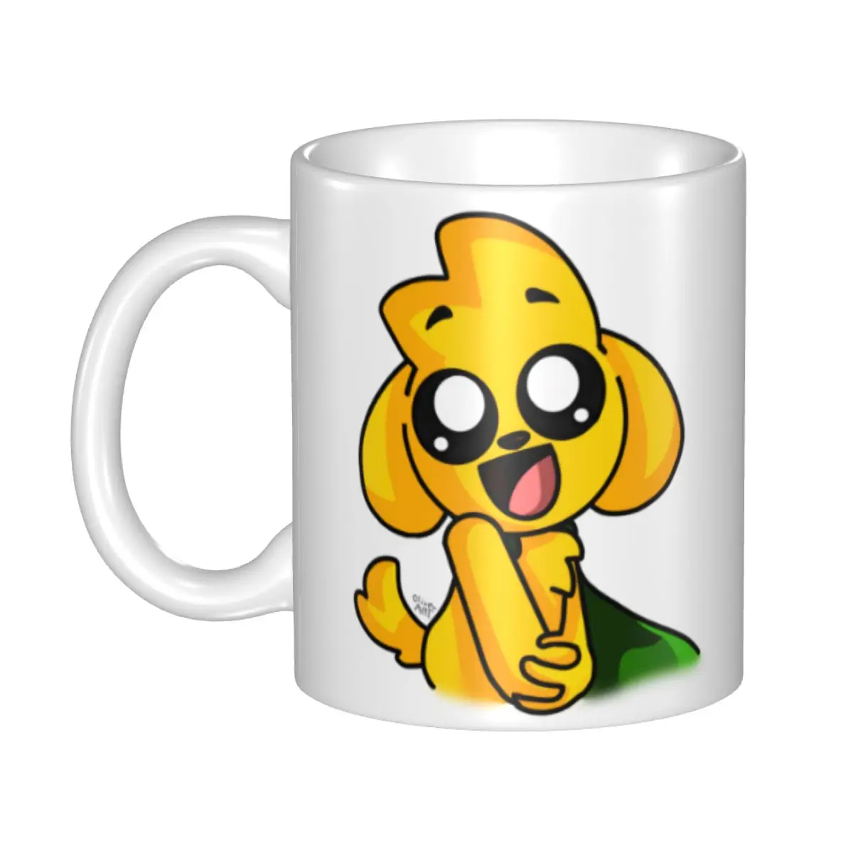 

DIY Mikecrack Ceramic Mug Personalized Anime Cartoon Coffee Cup Creative Present Men Women Outdoor Work Camping Cups And Mugs