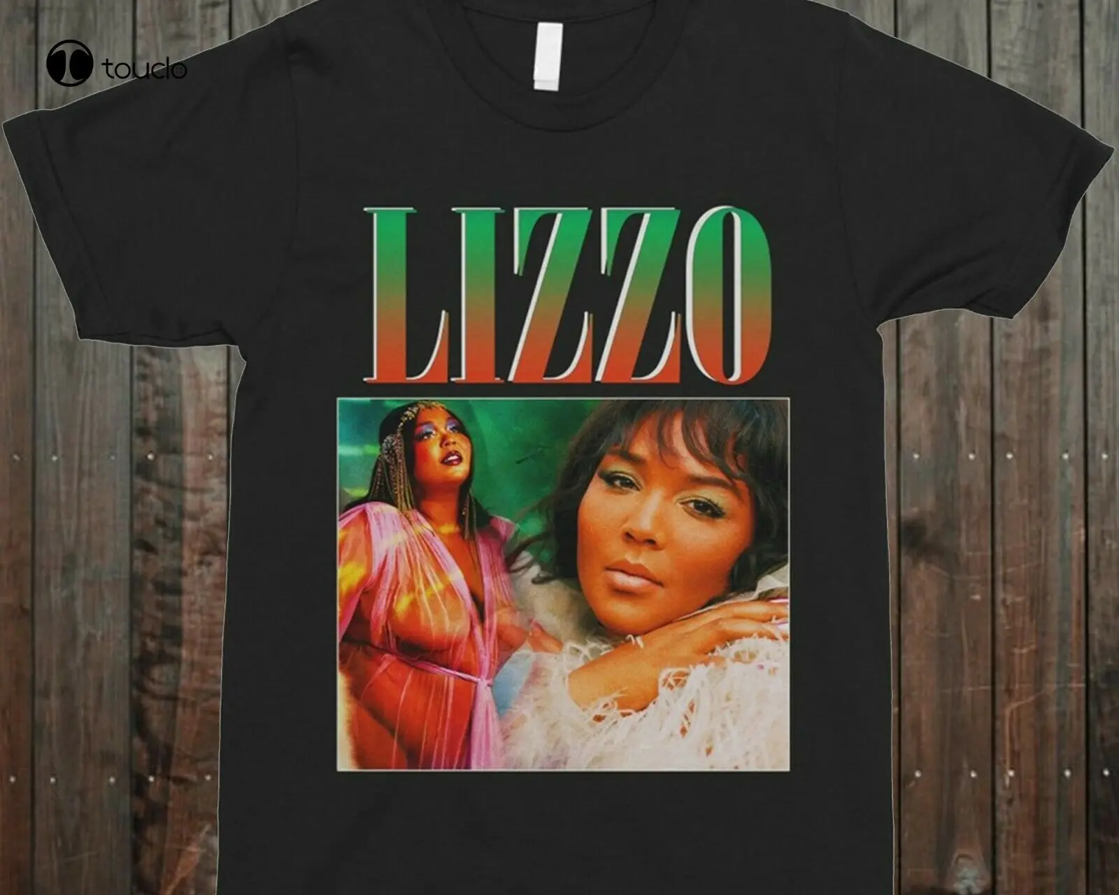 

Винтажная футболка с круглым вырезом Lizzo 90-х