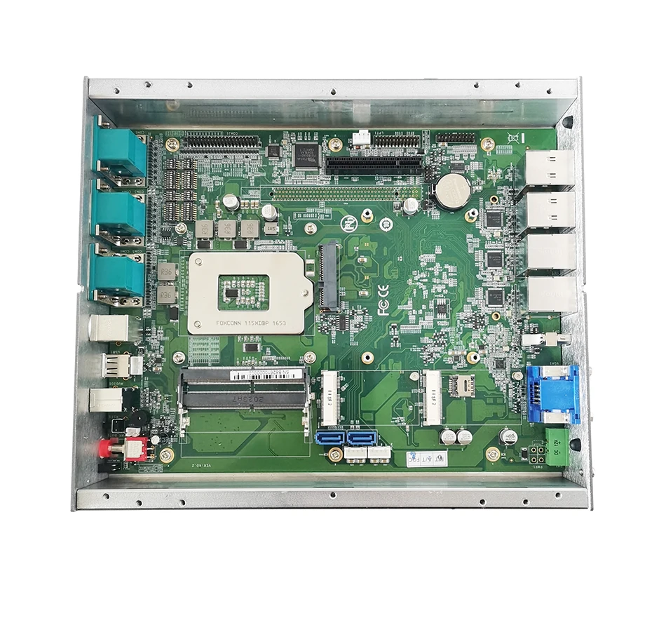 Прочный промышленный встроенный компьютер Intel Core i5-5257U Безвентиляторный