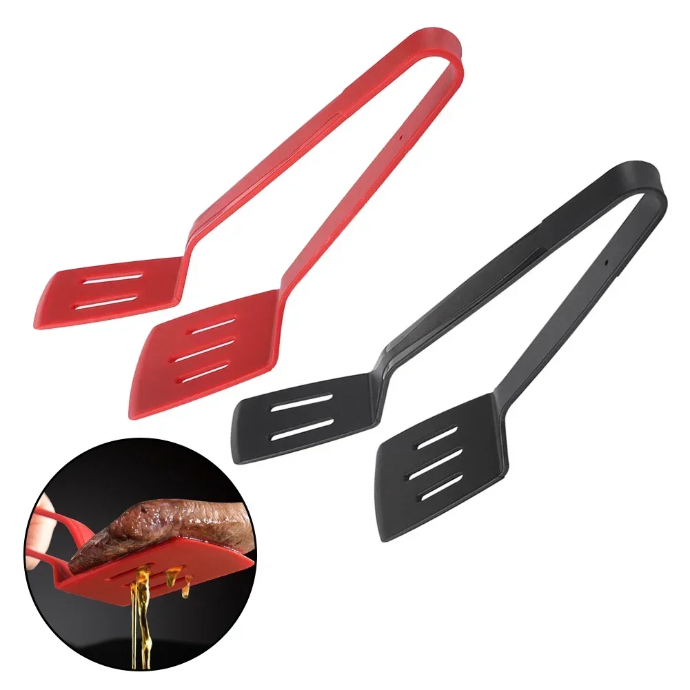Щипцы для барбекю Зажим Противоскользящая ручка Скошенный буферный дизайн