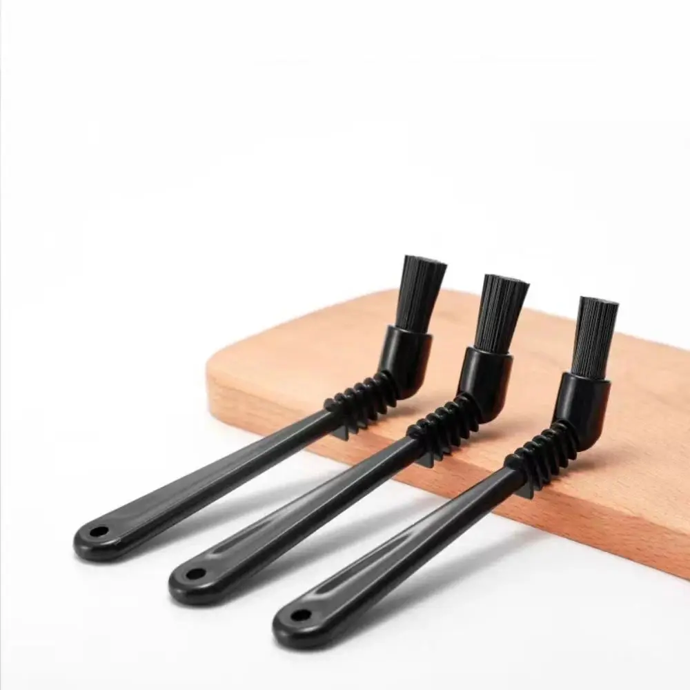 Нейлоновая щетка для кофе с пластиковой ручкой профессиональная чистки