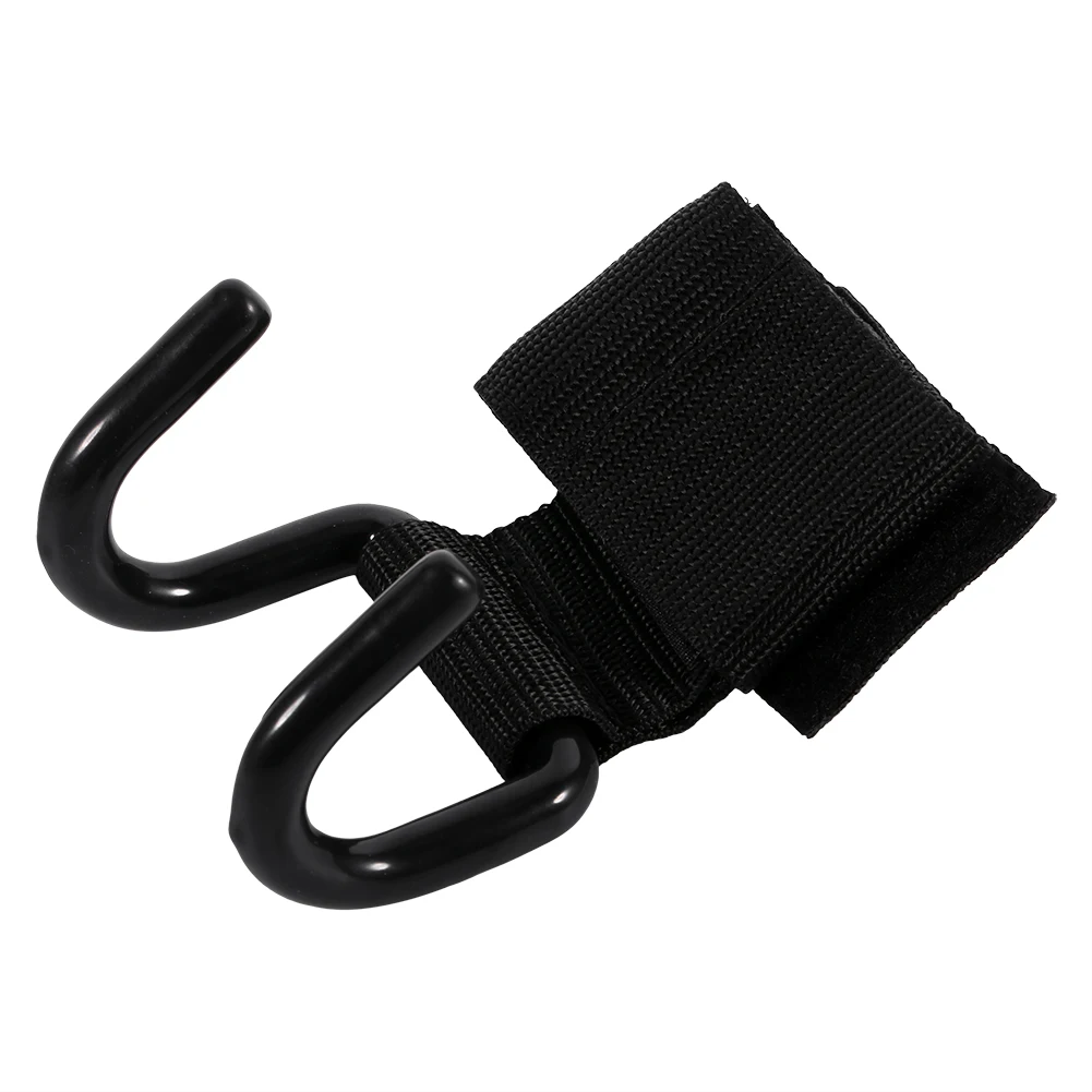 

Black Weight Lifting Training Wrist Support Bandage Straps Hook Gym Hook Grips
