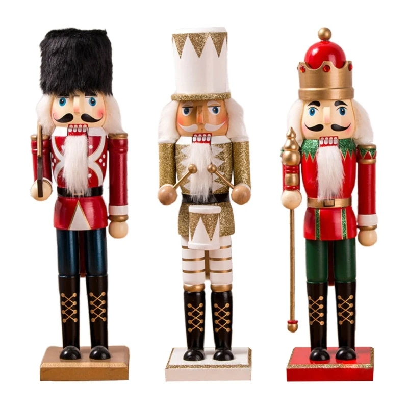 

Деревянный гайковёр, украшение для стола, Рождественское украшение, 14 дюймов, 29EF