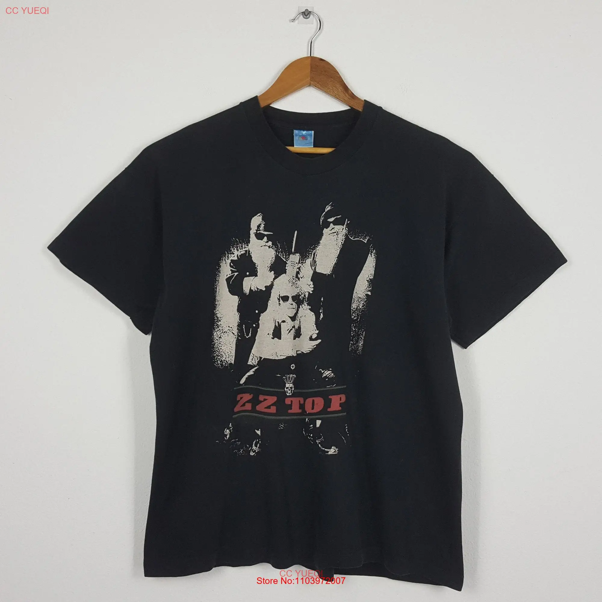 Винтажная футболка с длинным или коротким рукавом в стиле 90-х ZZ