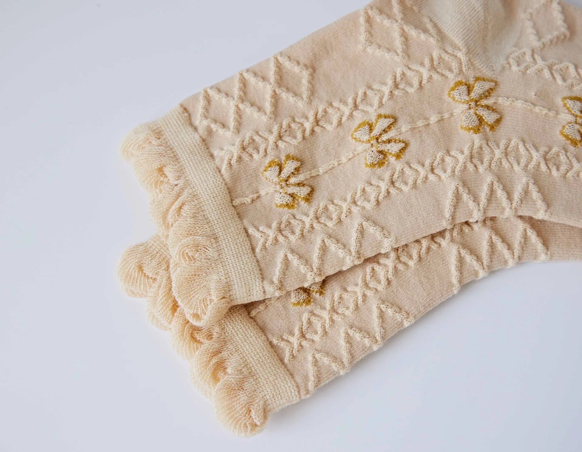 Fashion New Jk Kawai Cotton Girls Socks Set 5 Pairs Casual Cute Lolita Ins Bow Tie White Khaki Cotton Socks for Women Gift