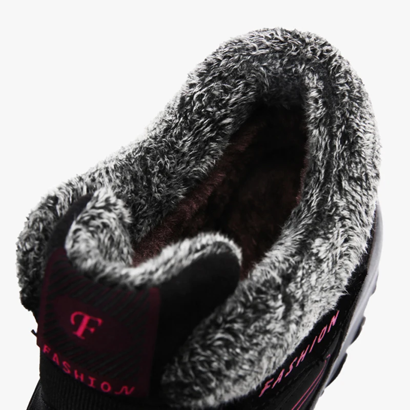 New Winter Women Boots Fashion Keep Warm Snow Boots High Quality Women Lace-up Comfortable Ladies Boots