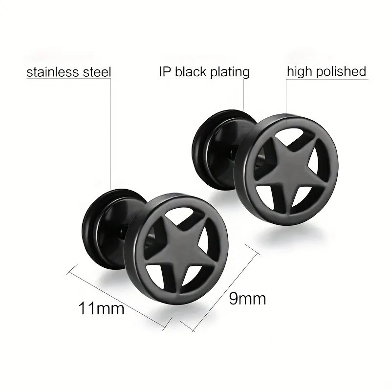 Серьги-гвоздики в Корейском стиле для мужчин и женщин украшения ушей