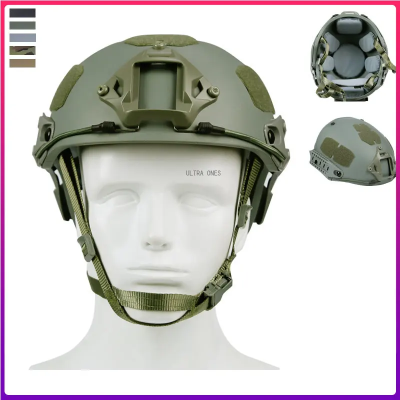 

Tactical Wargame Helmet CS Training Game Paintball Impact Resistant Hard Shell Helmets Military Combat Head Protective Equipment