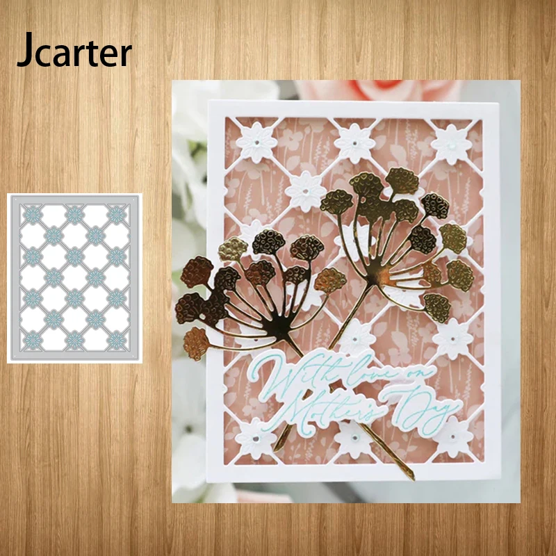 

Flowers Frame Border Metal Cutting Dies Craft Handmade Tools Knife Mould Blade Punch Stencils for Scrapbooking Model Decoration