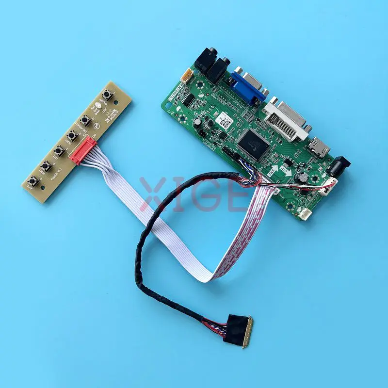 

Плата контроллера ЖК-драйвера для M101NWT2 M101NWT4 HDMI-совместимый с DVI VGA Аудио экран ноутбука 40-Pin LVDS 1024*600 10,1 "Комплект «сделай сам»