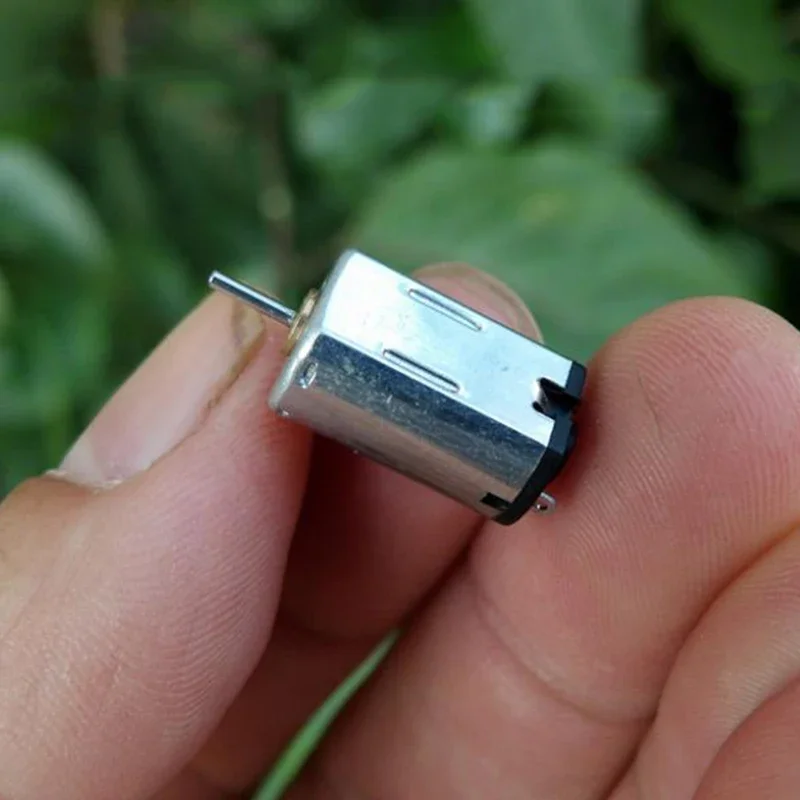 FF-M20 Micro Mini 10 мм Электродвигатель постоянного тока 12 В 25500 об/мин Высокоскоростная