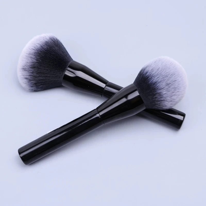 

1Pc Large Powder Foundation Blush Makeup Brush Black Makeup Brushes Professionaly Make Up Brushes Make-up Tools Wholesale