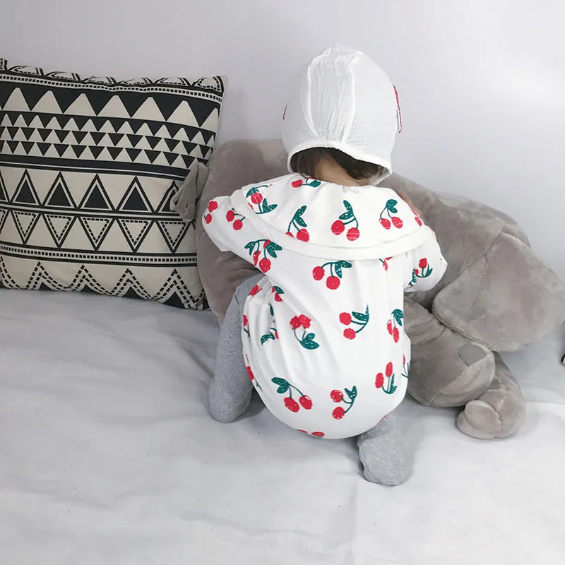 2022 Autumn Newborn Infant Baby Girls Romper Full Sleeve Infant Playsuit Jumpsuit Overalls Onepiece Baby Clothing